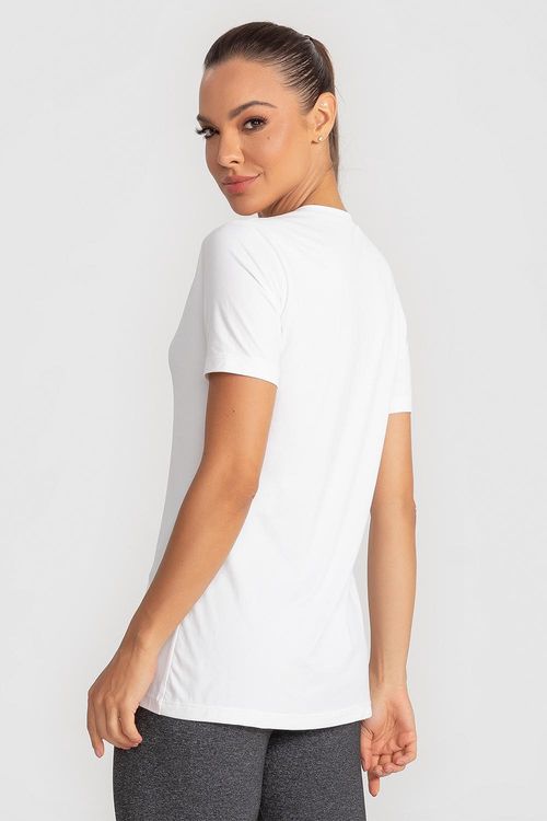 T-Shirt Eco Dry Shape Essential - Branco