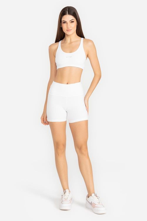 Shorts Essential High Compression - Branco
