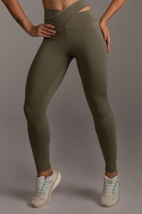 Calça Legging Cover Cross - Oliva