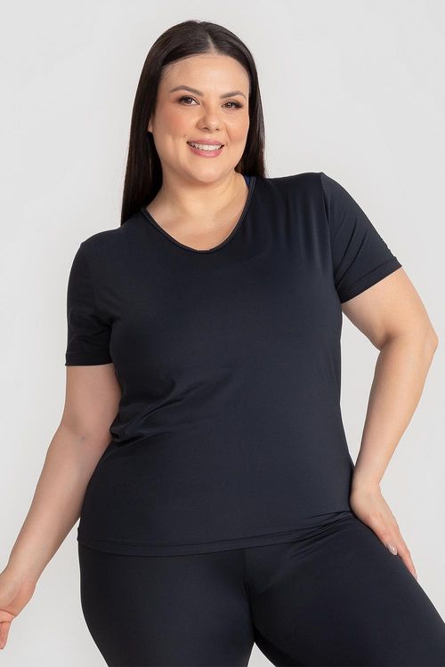 Camiseta Plus Freedom
 - Preto