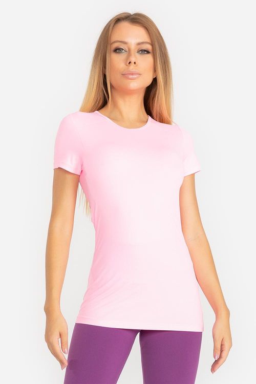 T-Shirt Eco Dry Essential  Active VERÃO24 - Rosa Power