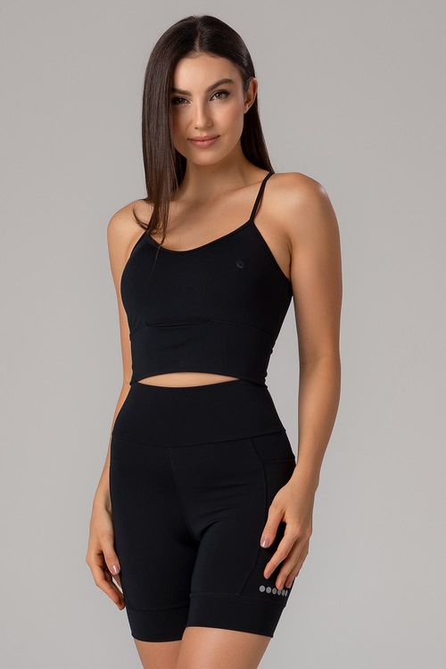 Top Impact Running com Bojo Removível - Preto