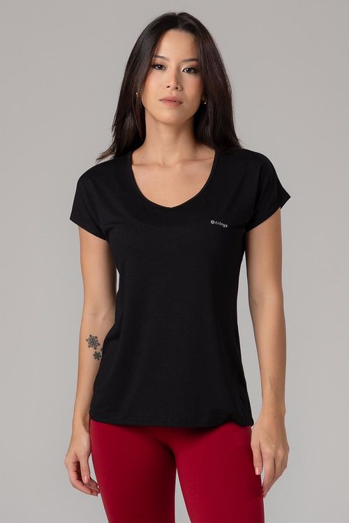 T-Shirt Essential Fluidity - Preto