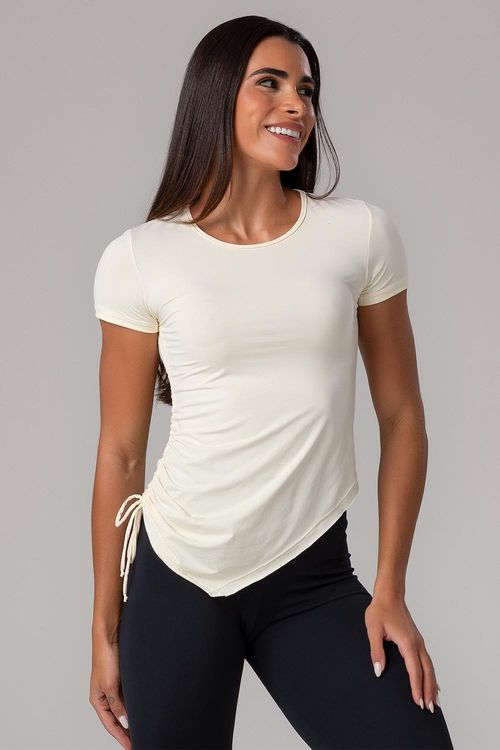 Camiseta Neutral Drape - Cristal