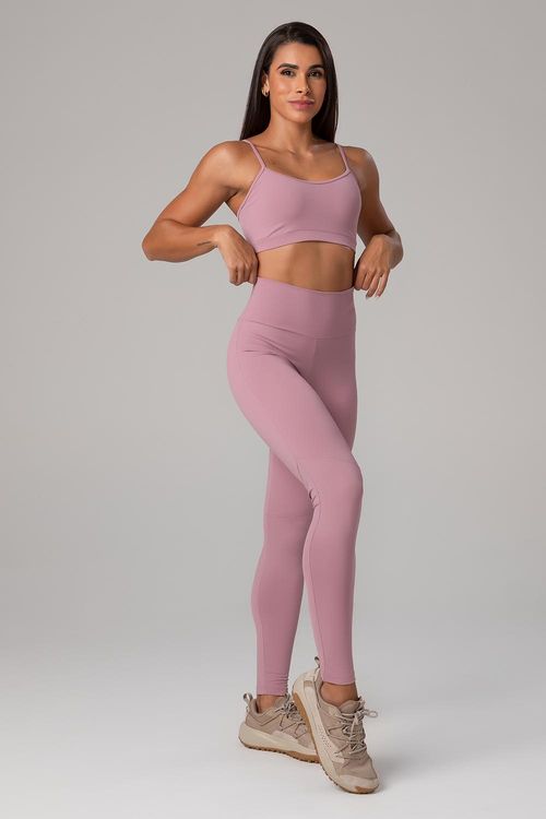 Calça Legging Impact Contour com Bolso no Cós - Orquidea