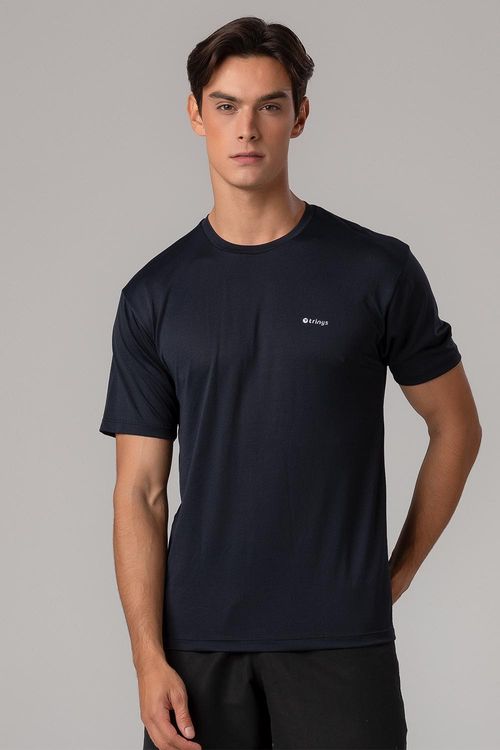 T-Shirt Breathe Trinys ID Masculina - Preto