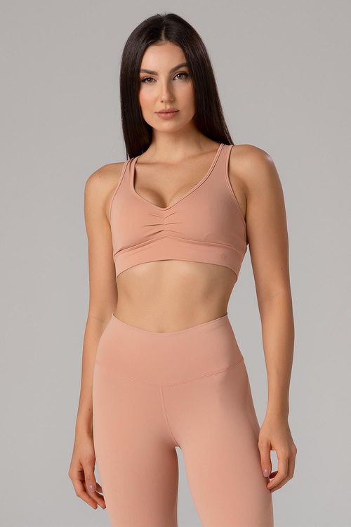 Top Cover Cross com Bojo Removível - Peônia