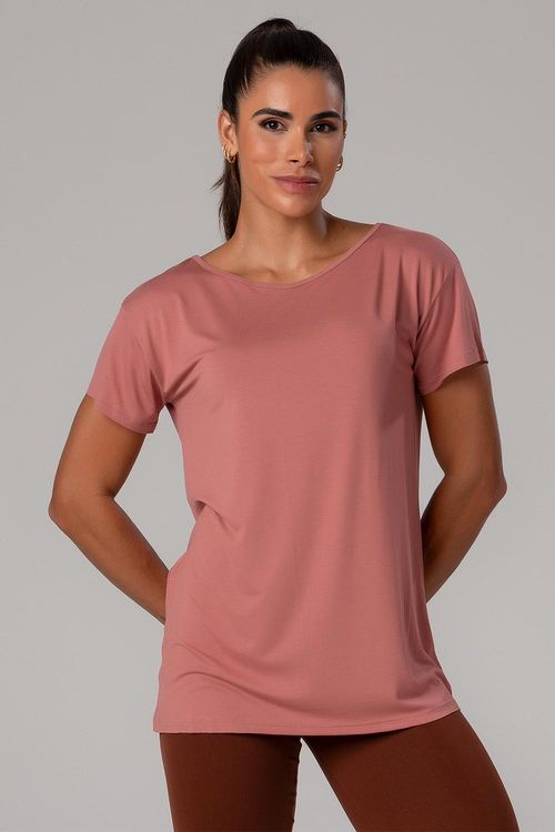 Blusa Essential Fluidity - Rosa Velho