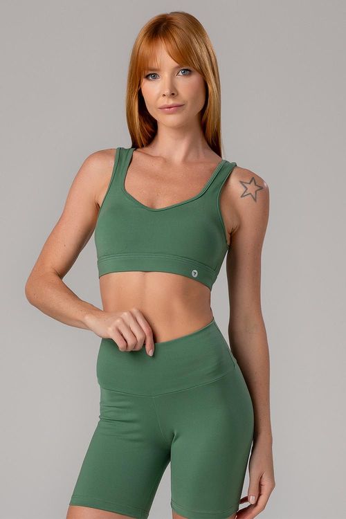 Top Com Fecho Essential High Compression - Herb