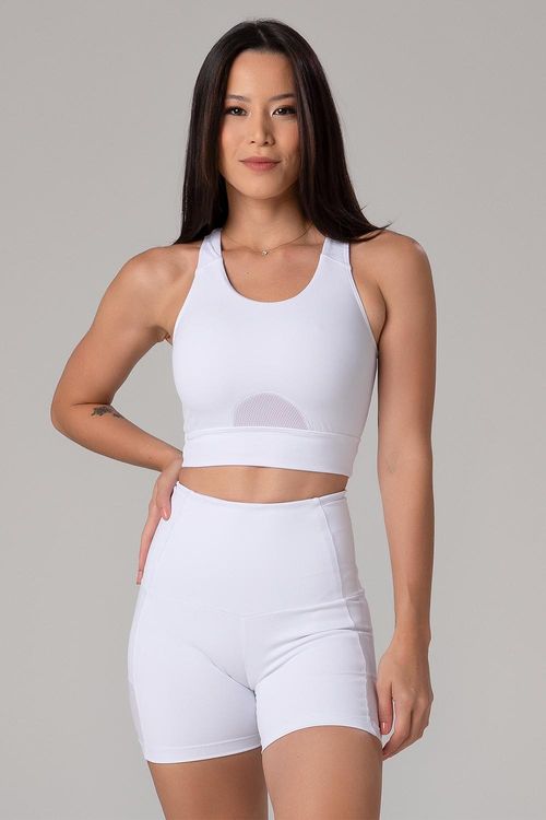 Top Emana Aero com Bojo Removível - Branco