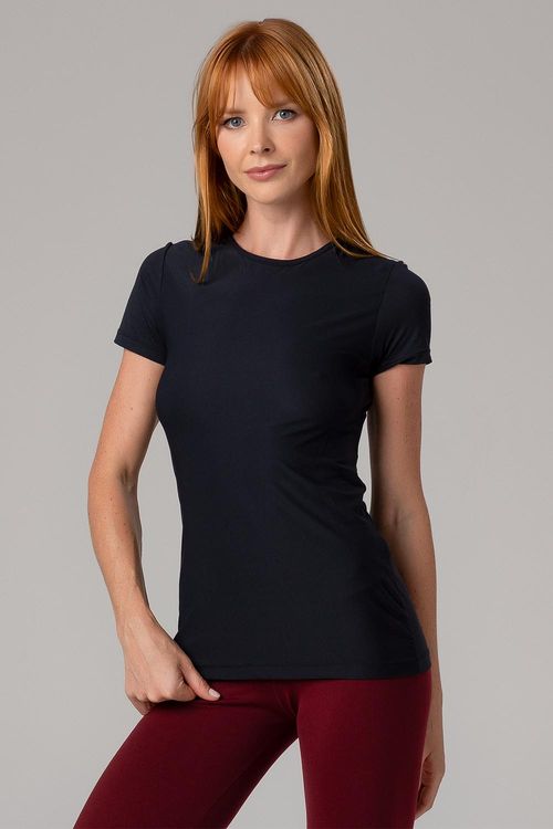 T-Shirt Eco Dry Essential  Active
 - Preto