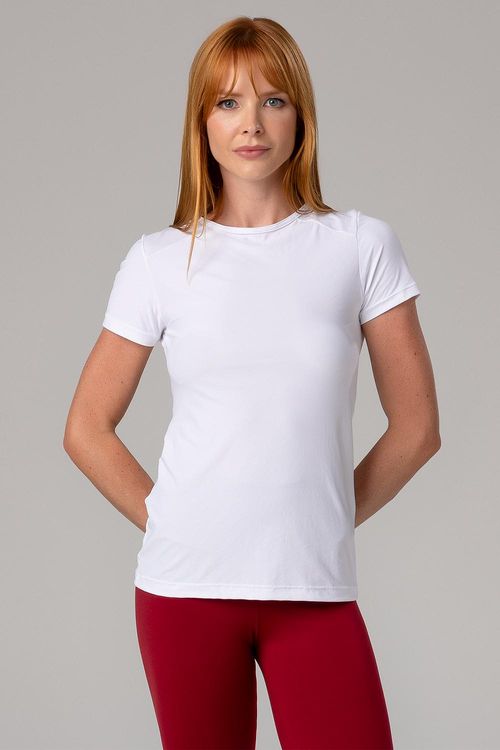 T-Shirt Eco Dry Essential  Active
 - Branco