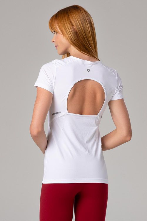 T-Shirt Eco Dry Essential  Active
 - Branco