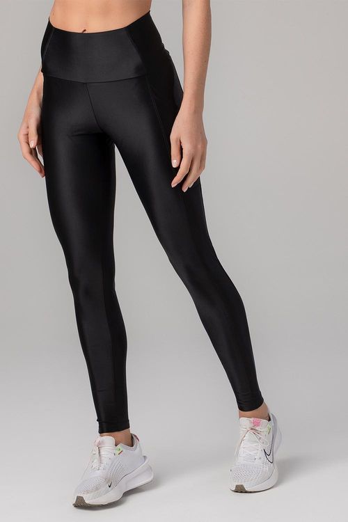 Calça Legging Comfort Fit Energy com Bolsos - Preto