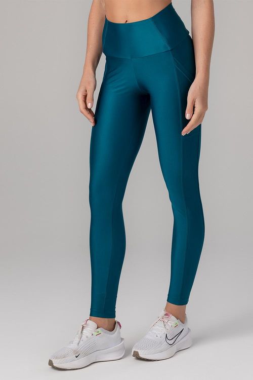 Calça Legging Comfort Fit Energy com Bolsos - Marítimo