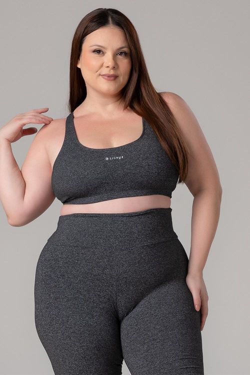 Top Plus Essential Flex - Mescla Preto