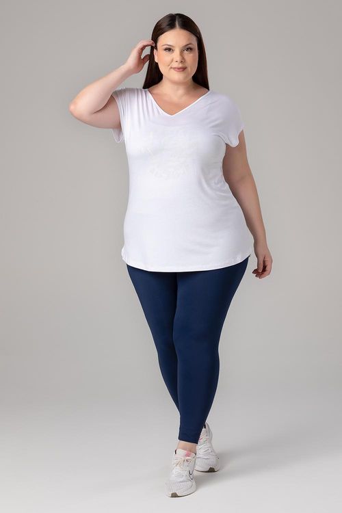 Calça Legging Plus Essential Flex - Marinho