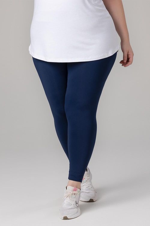 Calça Legging Plus Essential Flex - Marinho