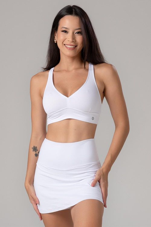 Top Soft Core Com Bojo Removível - Branco