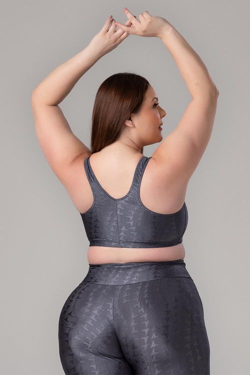 Top Plus Jacquard ID - Chumbo