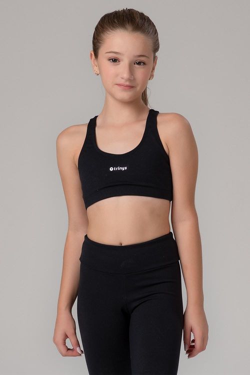 Top Pro Performance Infantil - Preto