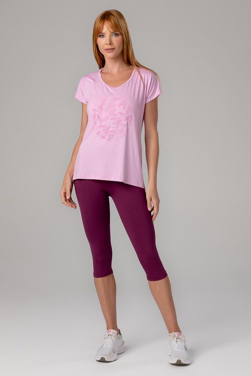 Calça Corsário Essential Flex - Malbec