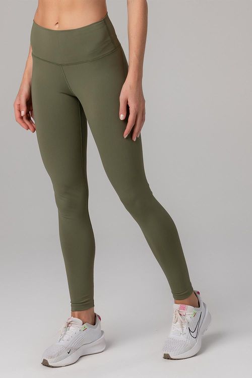 Legging Cover Sculpt com Bolso no Cós - Oliva