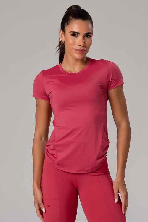 T-Shirt Freedom Drape - Ameixa