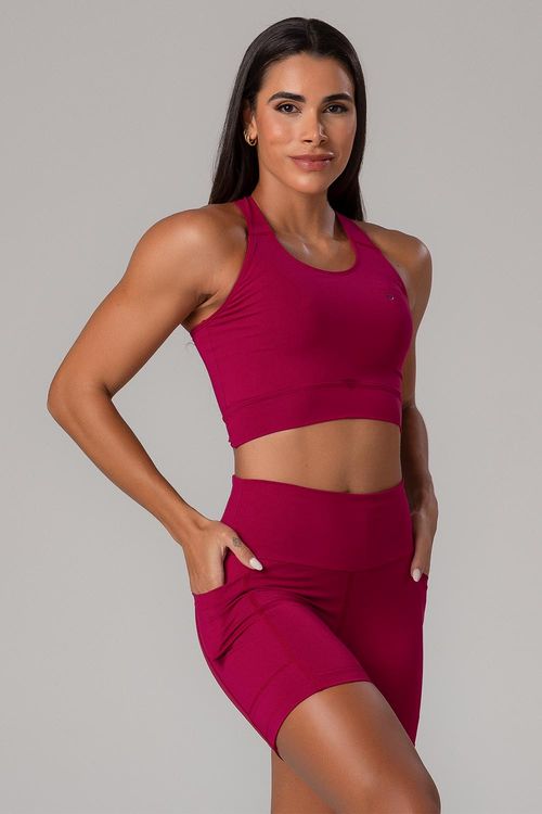 Top Flex Running com Bojo Removível - Hot