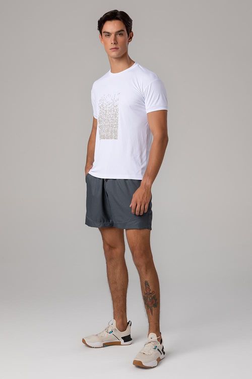 Bermuda Soft Tech Masc - Chumbo