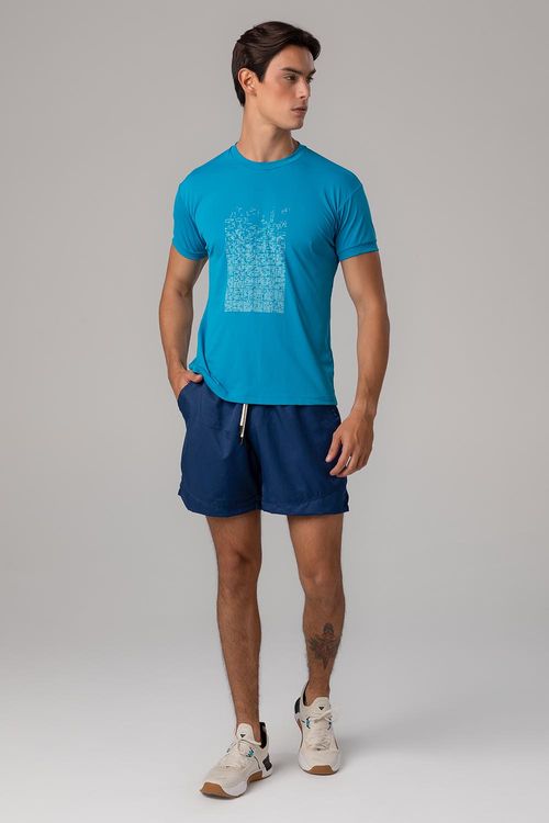 Bermuda Soft Tech Masc - Marinho