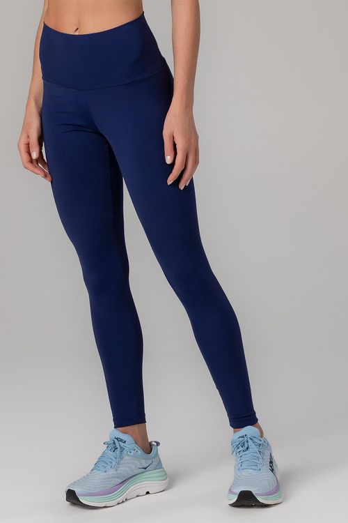 Calça Legging Nakay com Bolso na Pala - Marinho