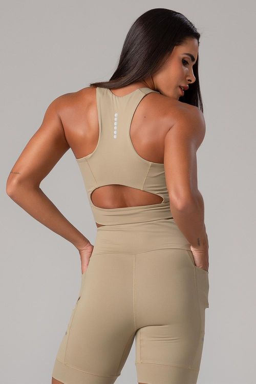 Top Emana Air Running com Bojo Removível - Cerrado