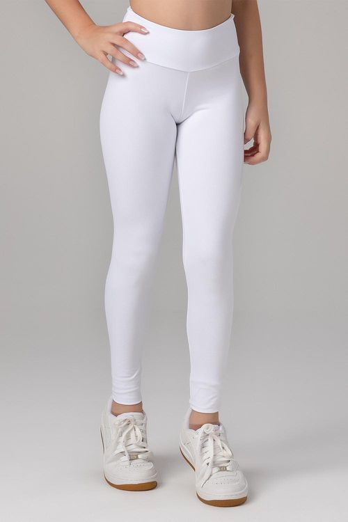 Calça Legging Soft Touch - Branco