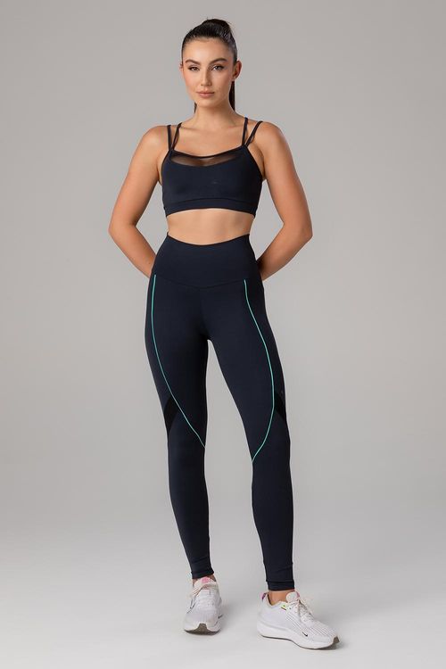 Calça Legging Emana Air Dual - Preto