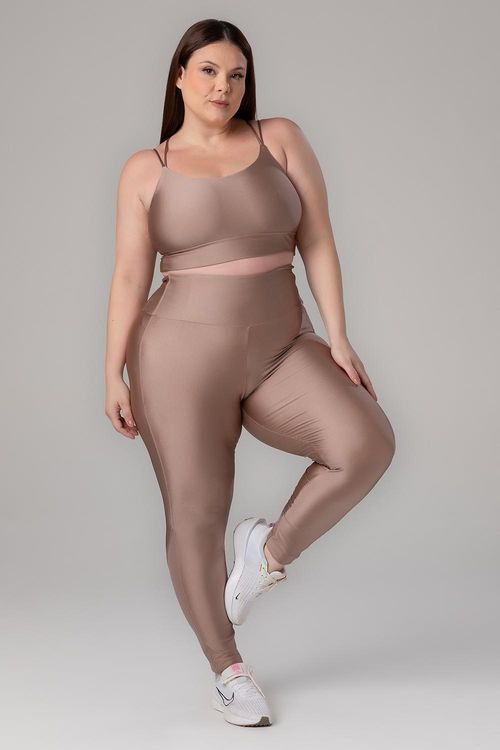 Calça Plus Lumi Recorte Com Bolso No Cós - Nut