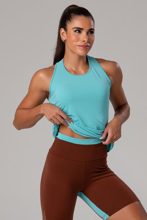 Blusa Texture Air Recorte - Malta