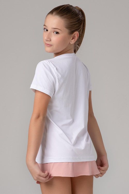 Camiseta Bio Hop Infantil - Branca