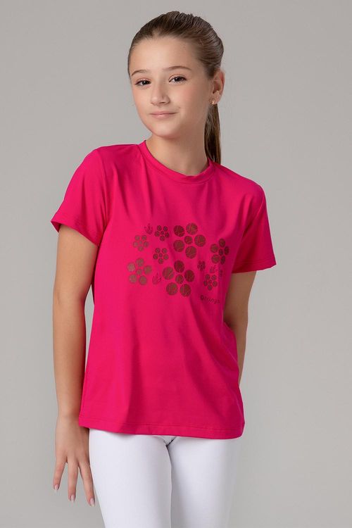 T-Shirt Tennis Garden Infantil - Frevo