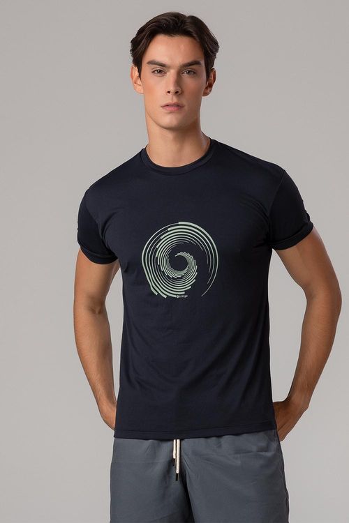 T-Shit Bio Optical Masculina - Preta