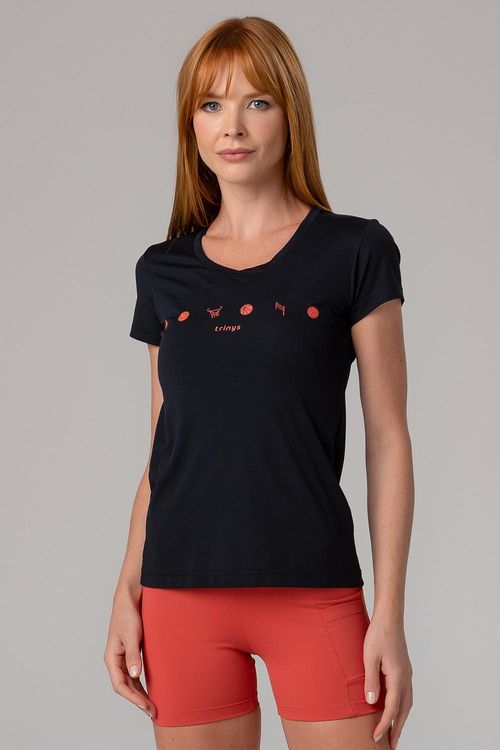 T-Shirt Eco Dry Game - Preto