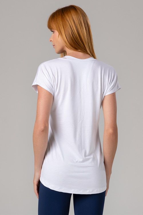 T-Shirt Fluidity Flora - Branco