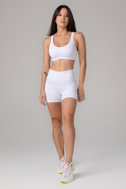 Shorts Essential Pro Performance - Branco