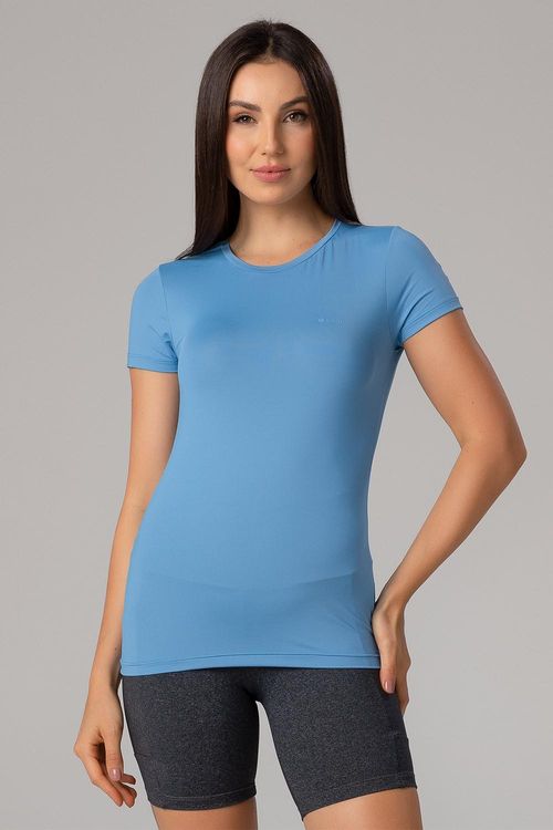 Camiseta Neutral Slim - Azul Lavado