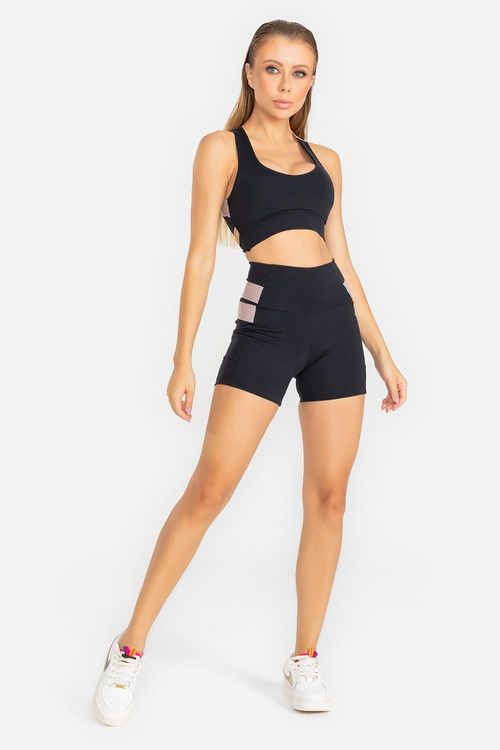 Shorts Compression ID VERÃO24 - Preto