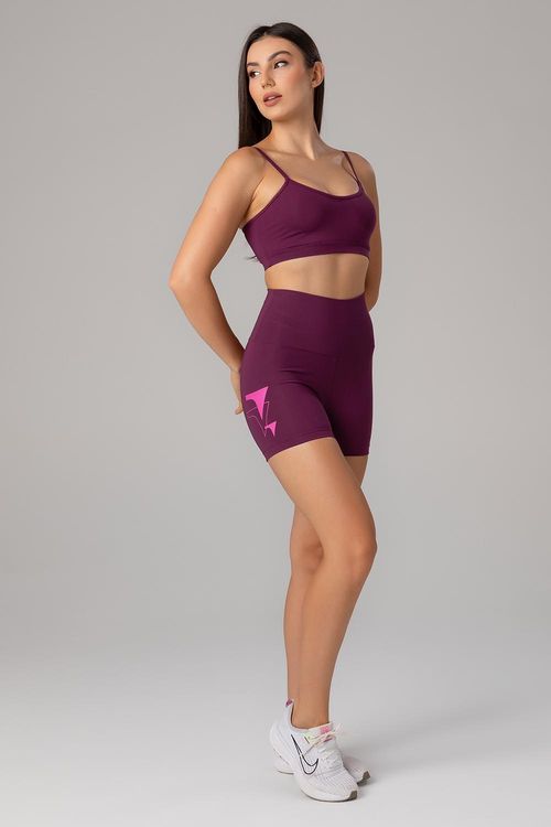 SHORTS FLEX ID ADULTO - REF. F15811 - MALBEC