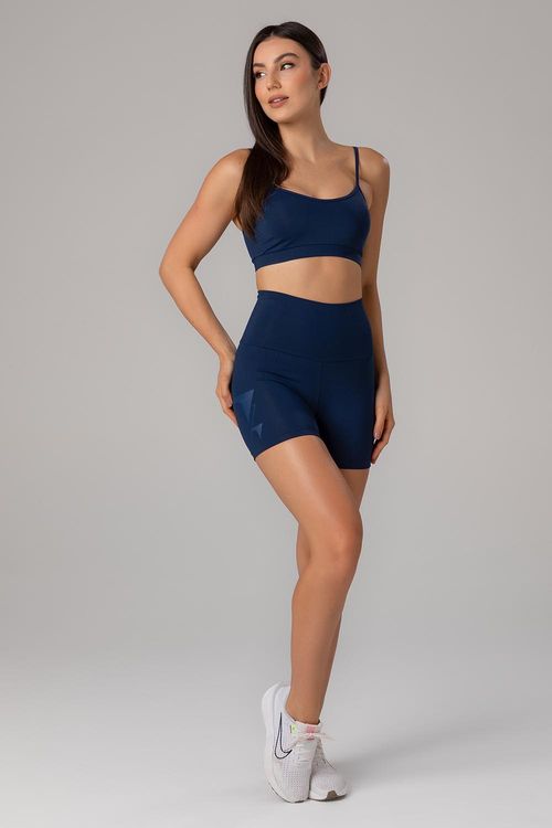 SHORTS FLEX ID ADULTO - REF. F15811 - MARINHO - ADULTO