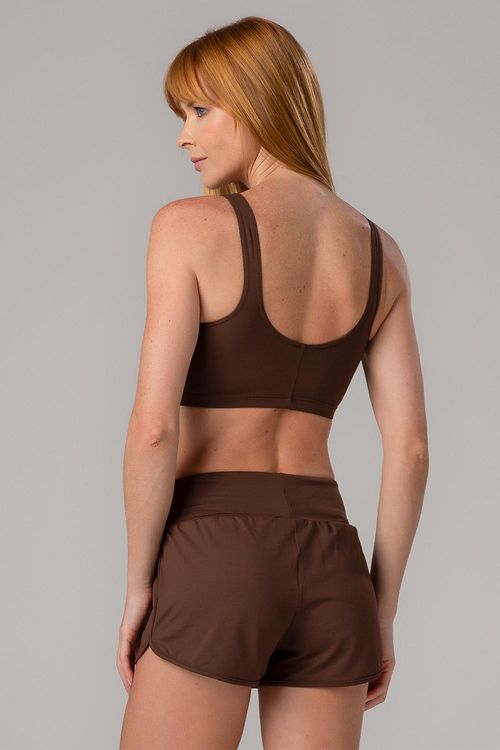 TOP SOFT TOUCH ESSENTIAL COM BOJO ADULTO - REF. F13265 - MARROM