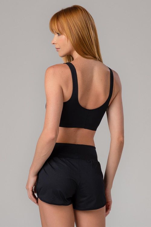 TOP SOFT TOUCH ESSENTIAL COM BOJO ADULTO - REF. F13265 - PRETO - ADULTO