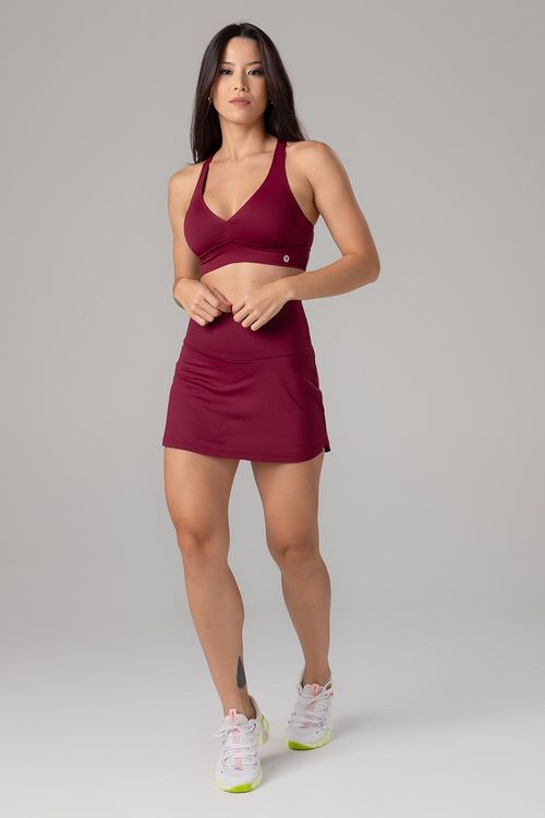 SAIA-SHORTS SOFT TOUCH ESSENTIAL ADULTO - REF. A859 - BORDO - ADULTO
